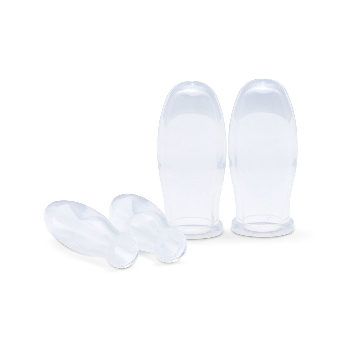 Bowling Pins Shaped Facial Silicone Cupping Set, 4pcs