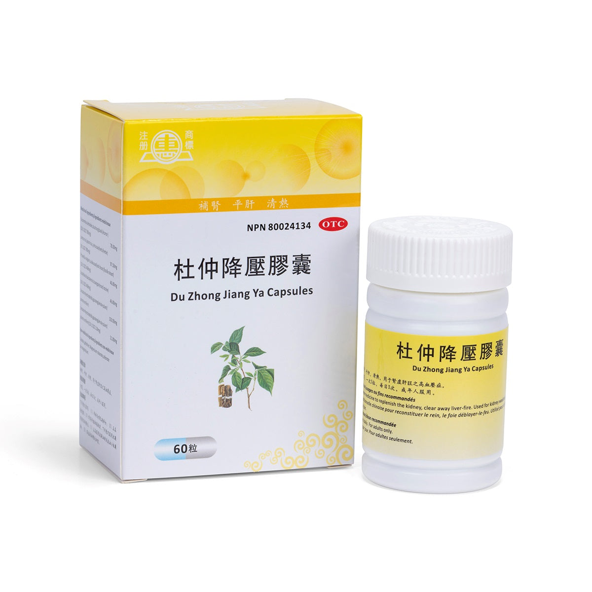 Du Zhong Jiang Ya Capsules - Lierre.ca