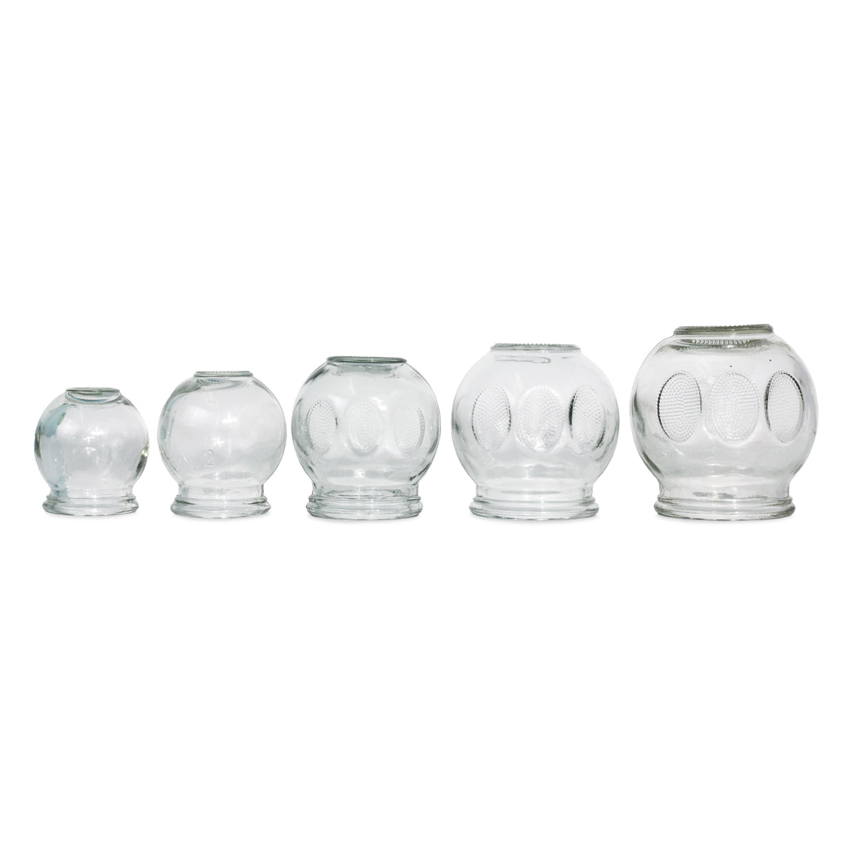 Ensemble de ventouses en verre (5 pièces)