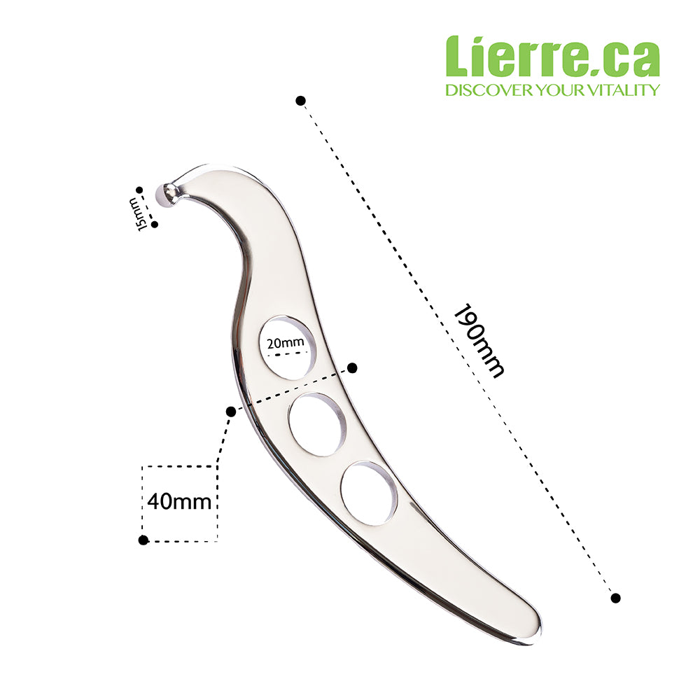 IASTM Tool Bird shaped with 3 holes