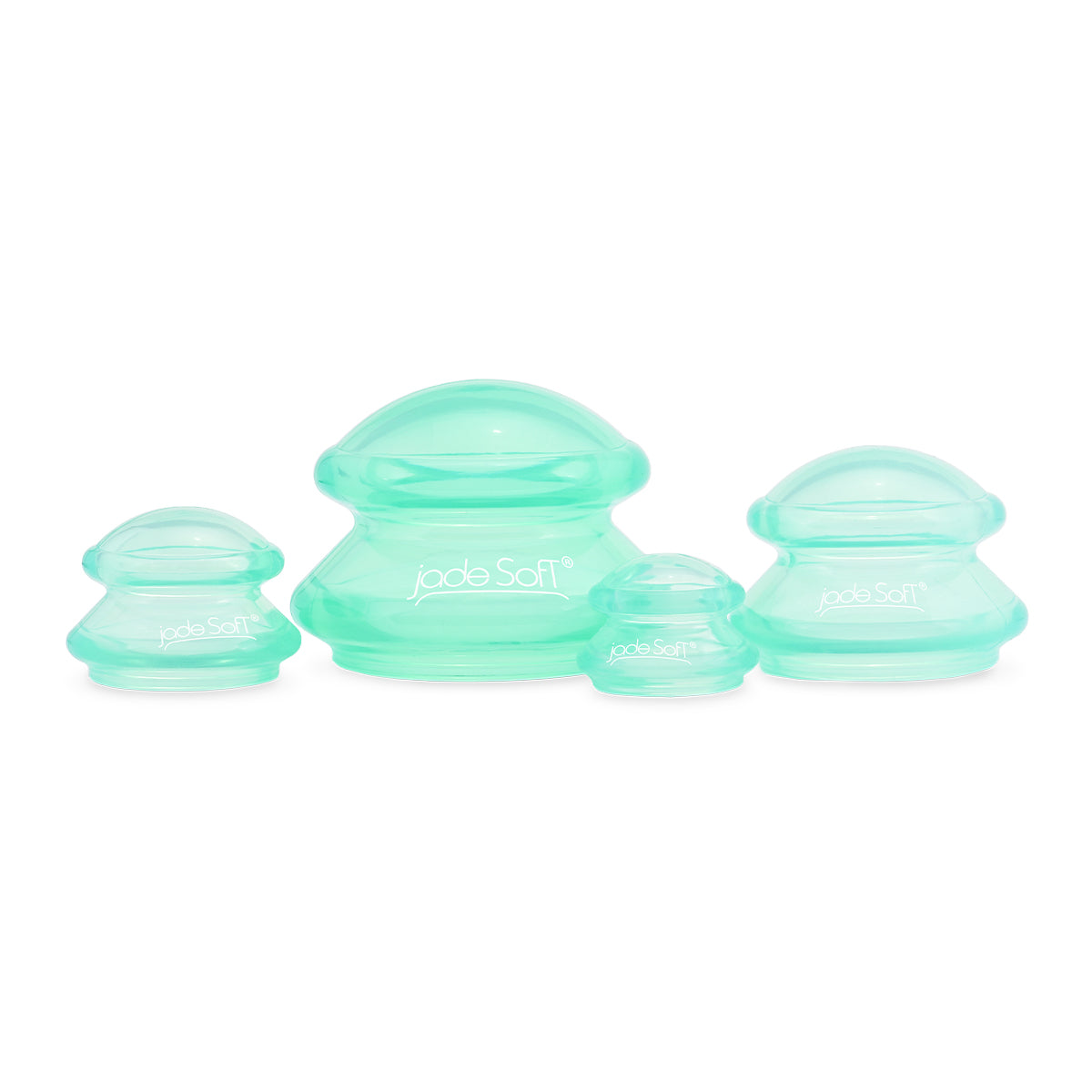 Ensemble de ventouses en silicone - Jade Soft® - 4 ventouses