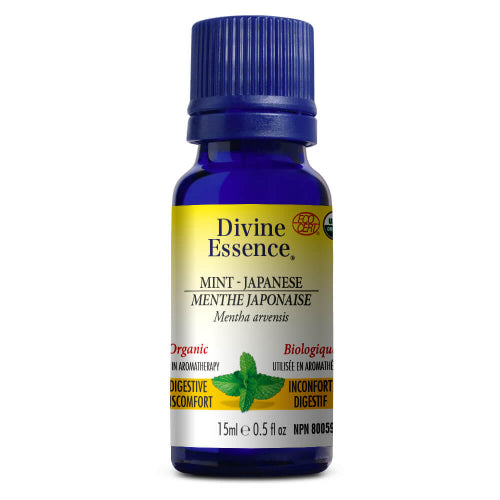 Mint Japanese Organic Essential Oil, DIVINE ESSENCE