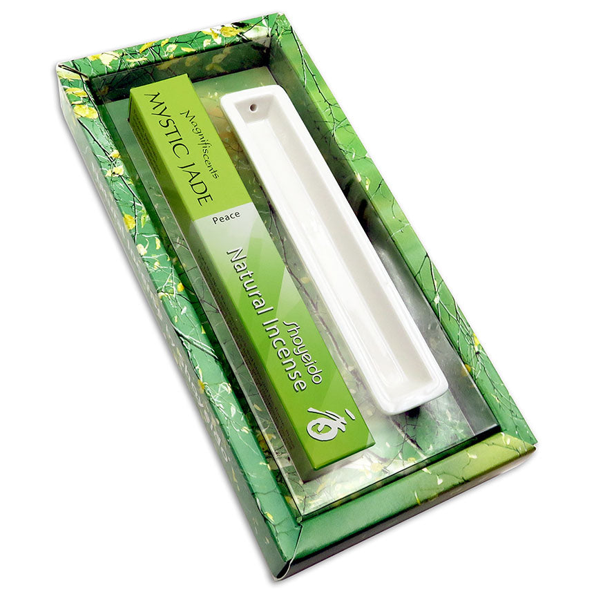 Mystic Jade Incense Gift Set by Shoyeido