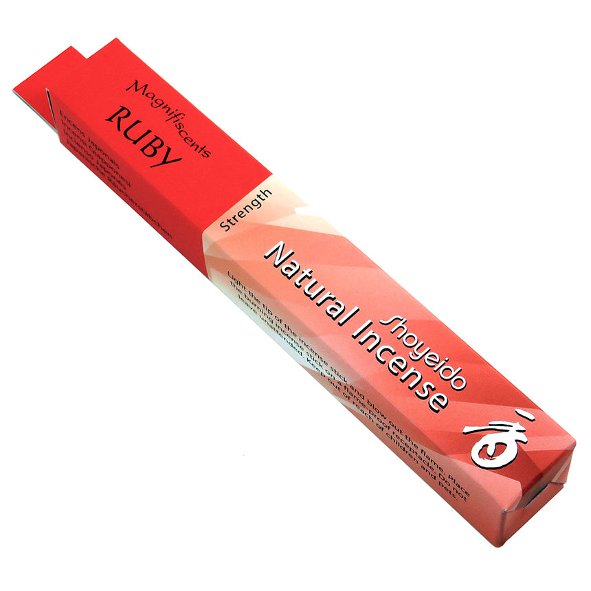 Ruby Natural Incense by Shoyeido