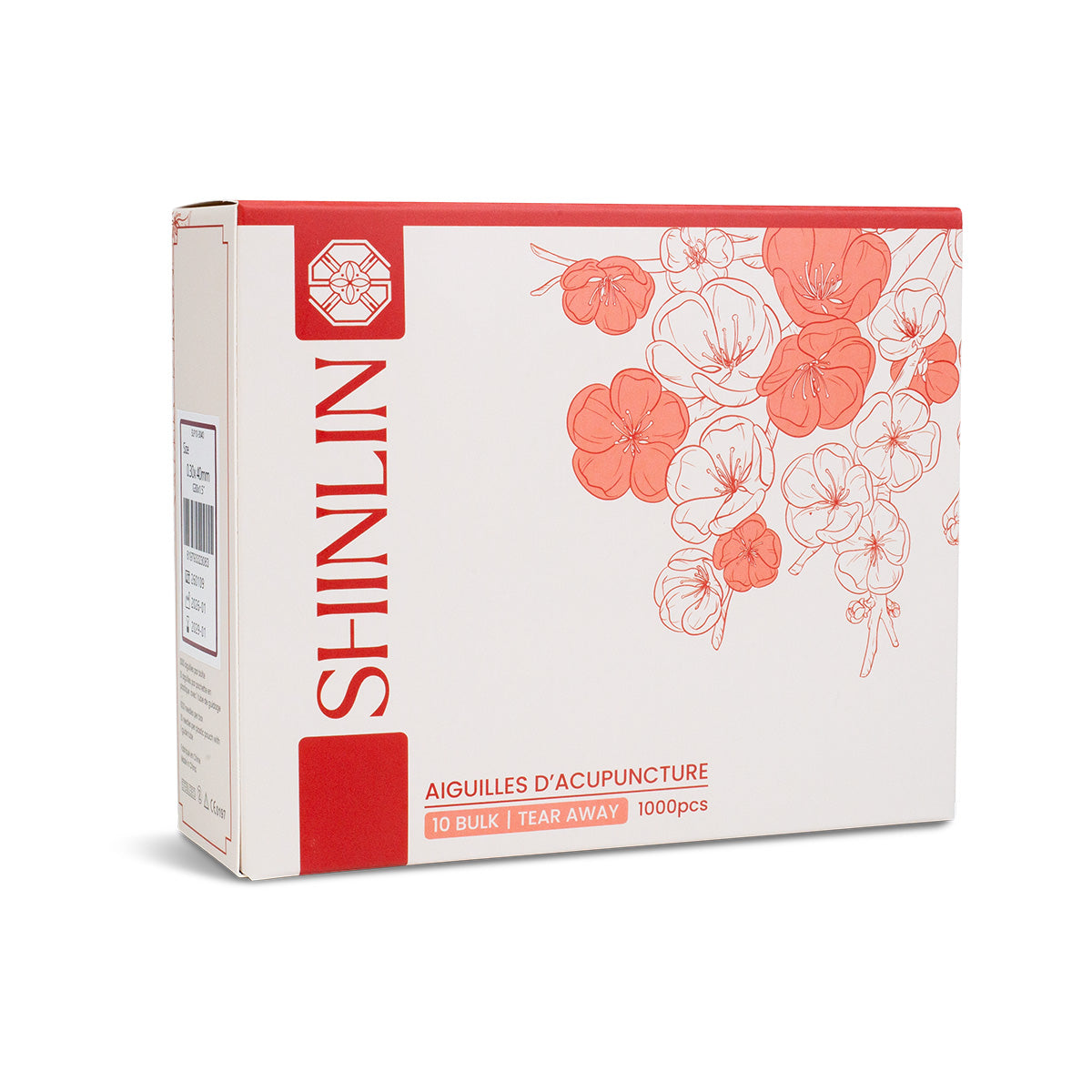 ShinLin® 10 Bulk Acupuncture Needles (Tear Away) 1000pcs/box