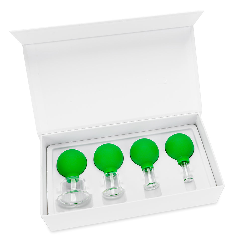 Jade Soft® Glass Facial and Body Cupping Set (4PCS)