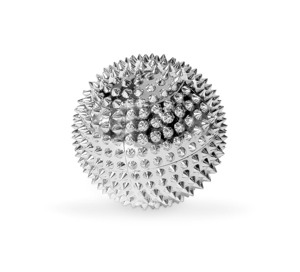 Acupressure spiky magnetic massage balls, pair
