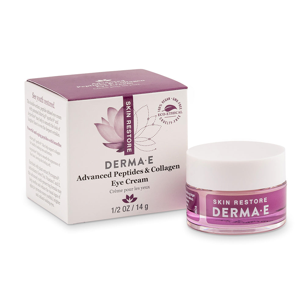 Derma-E Advanced Peptides and Collagen Eye Cream (1/2 oz)14g