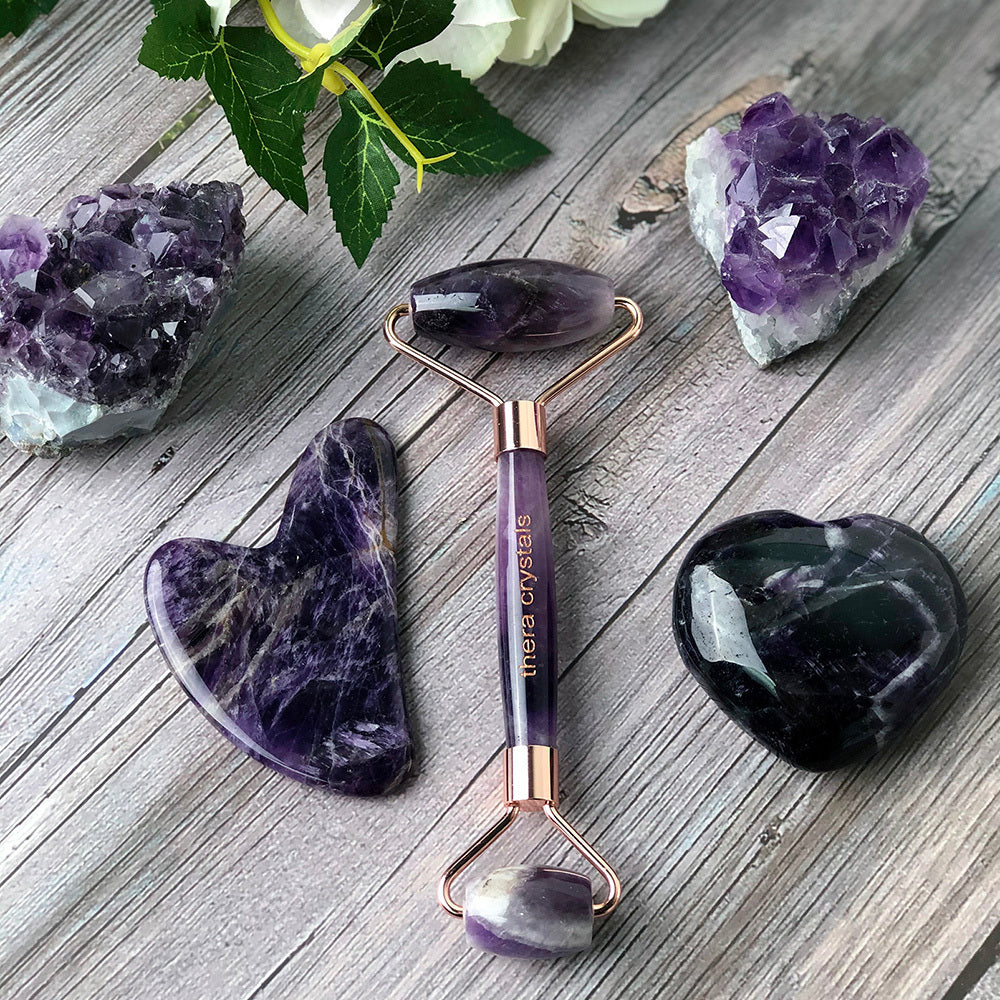 Amethyst Facial Roller Thera Crystals®