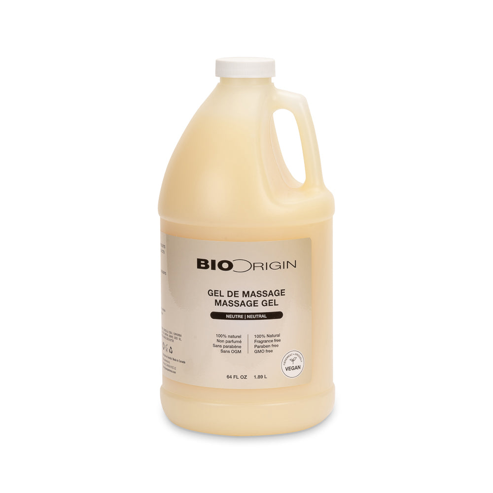 BioOrigin massage gel neutral 1/2 gallon