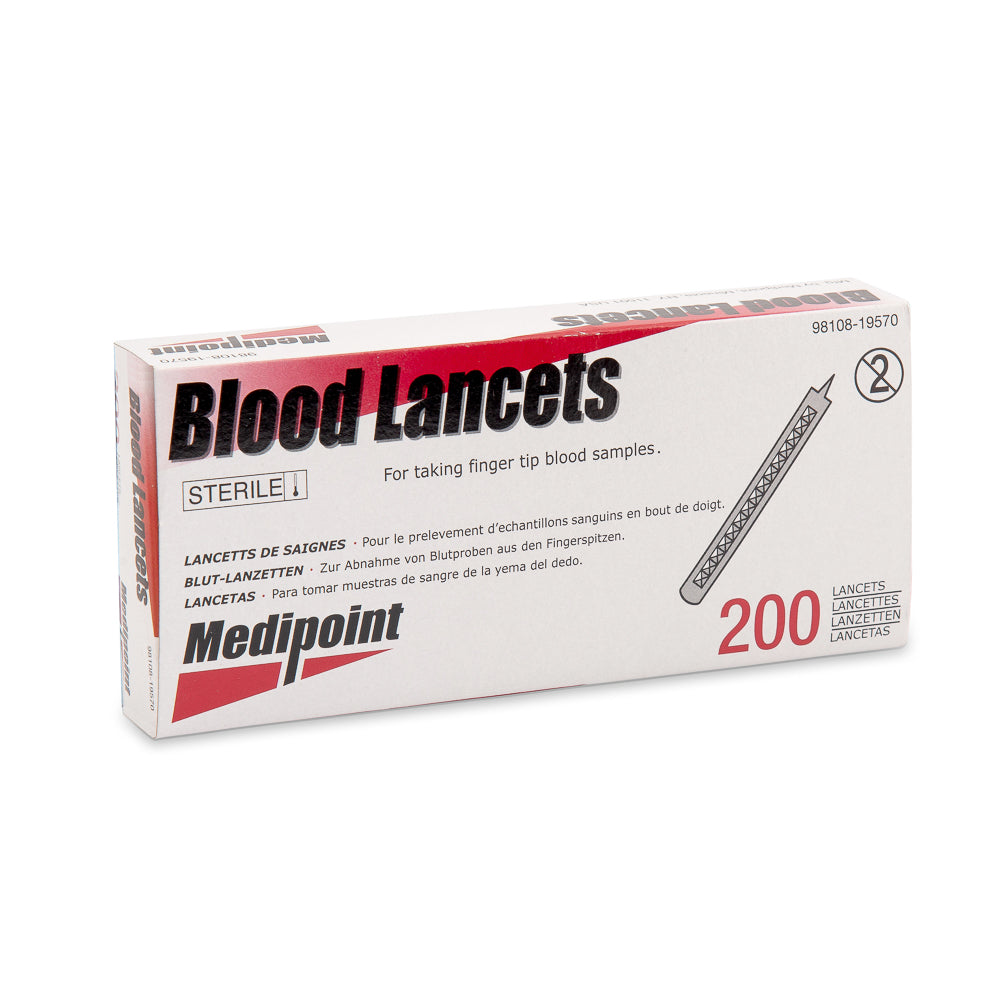 Medipoint Blood Lancets 200pcs