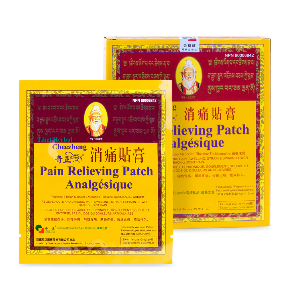 Chinese Herbs Pain Relieving Patch Analgésique (5 patch)