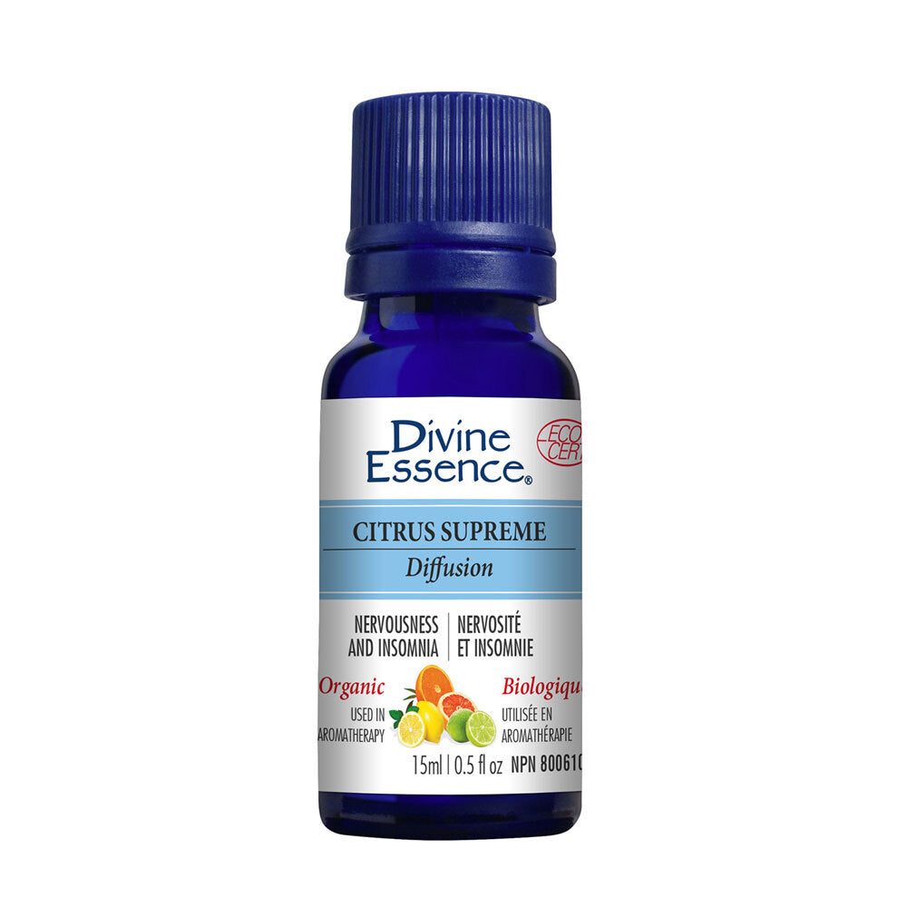 Citrus Supreme Blend Organic Essential Oil, DIVINE ESSENCE