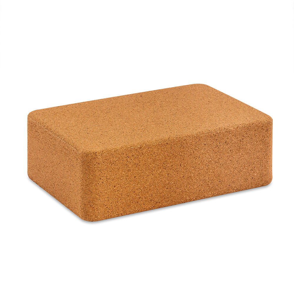  6 Pieces Cork Yoga Brick 9 x 6 x 3 Inches Non Slip
