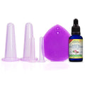 Natural Balance Face Massage Silicone Cupping Kit (with Optional Beauty Oil)