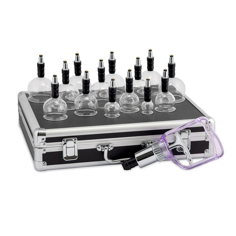Glass Cupping Set PRO 14 Cups