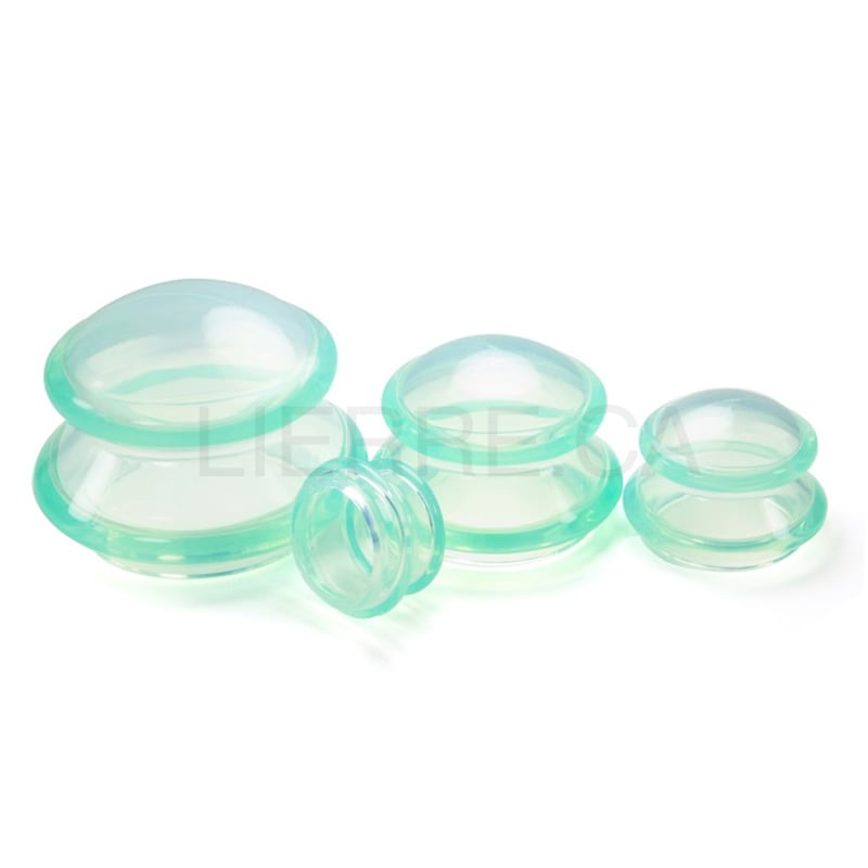 Silicone Cupping Set 6 Cups - Jade Soft®