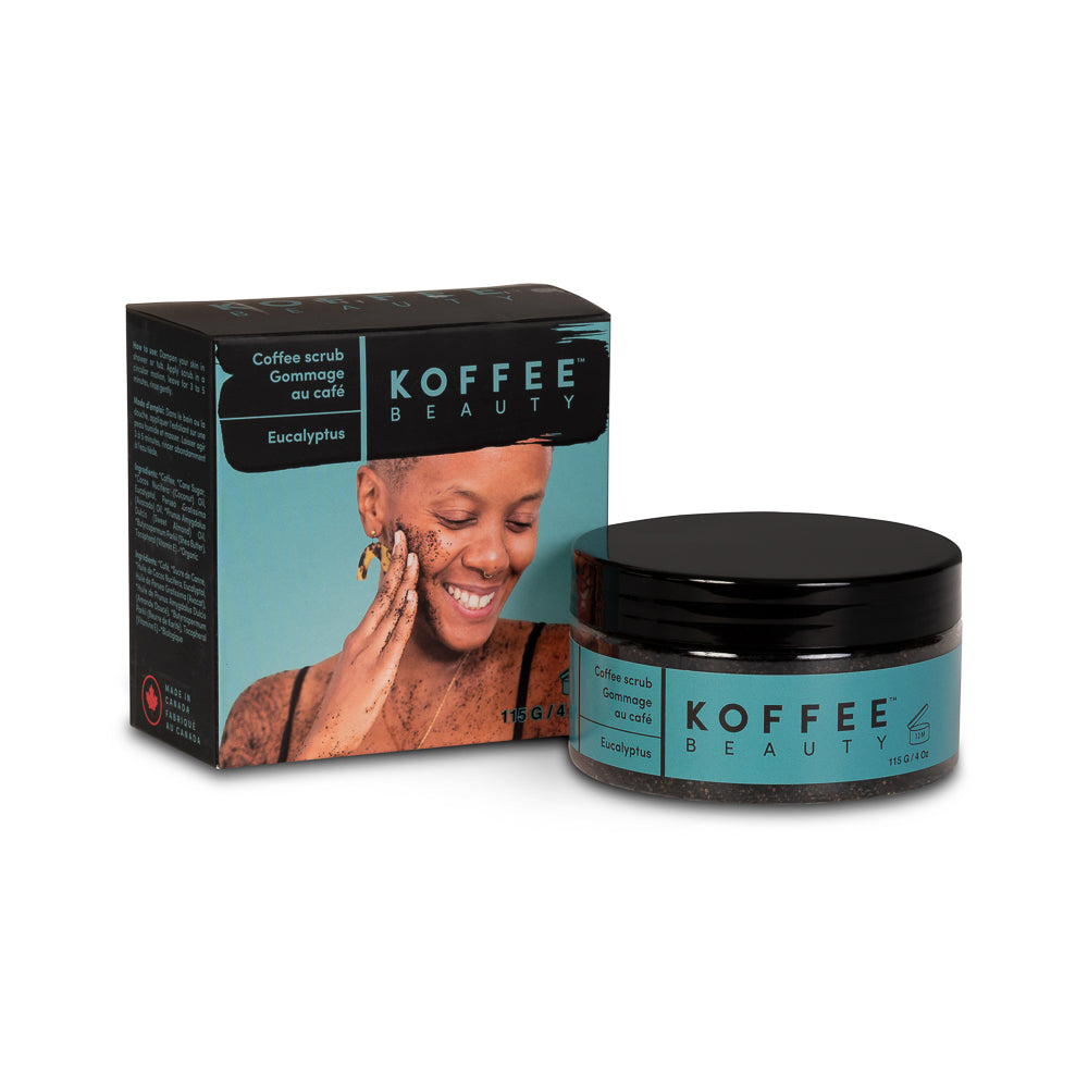 Koffee Beauty Coffee Scrub - Eucalyptus