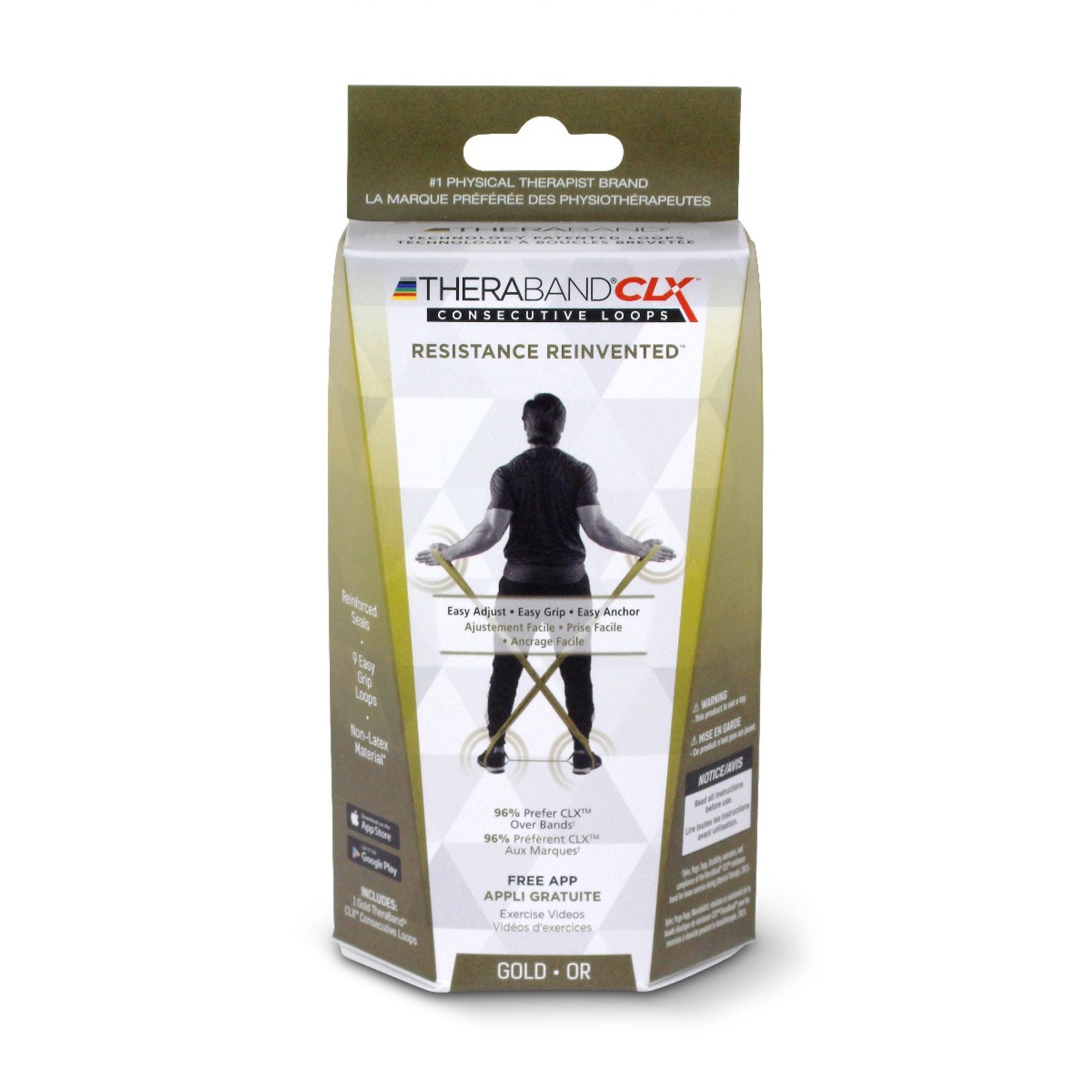 TheraBand CLX - Resistance Band with Consecutive Loops