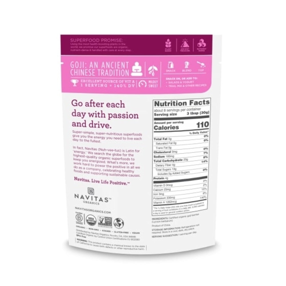 Navitas Organics Goji Berries