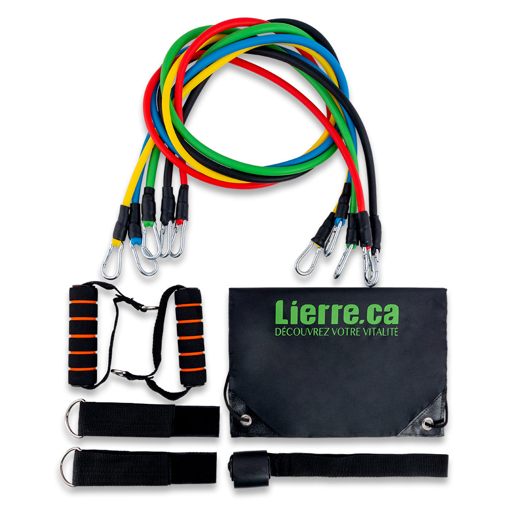 Lierre Resistance Tube Bands Set 10pcs