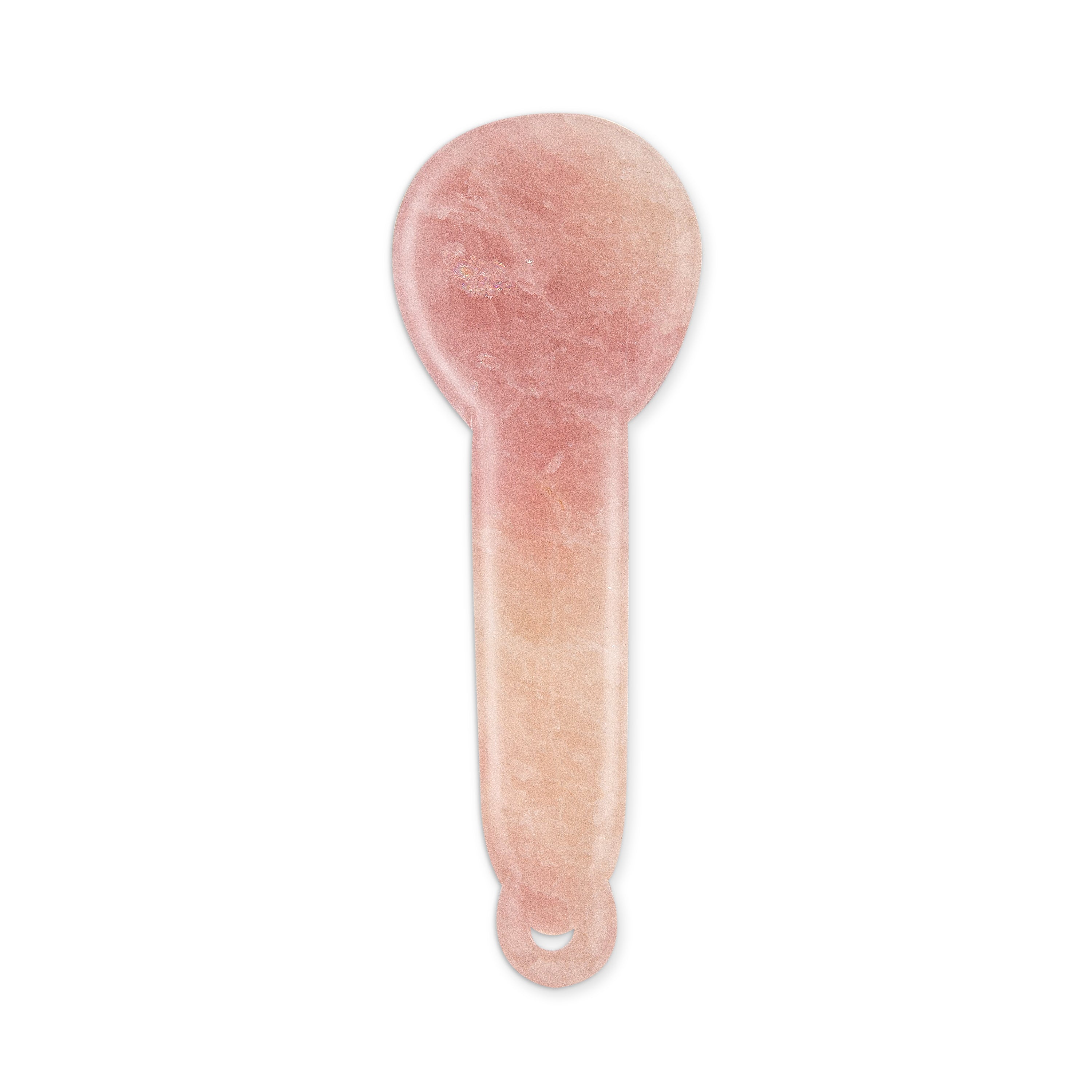 Rose Quartz Gua Sha Spoon - Thera Crystals®