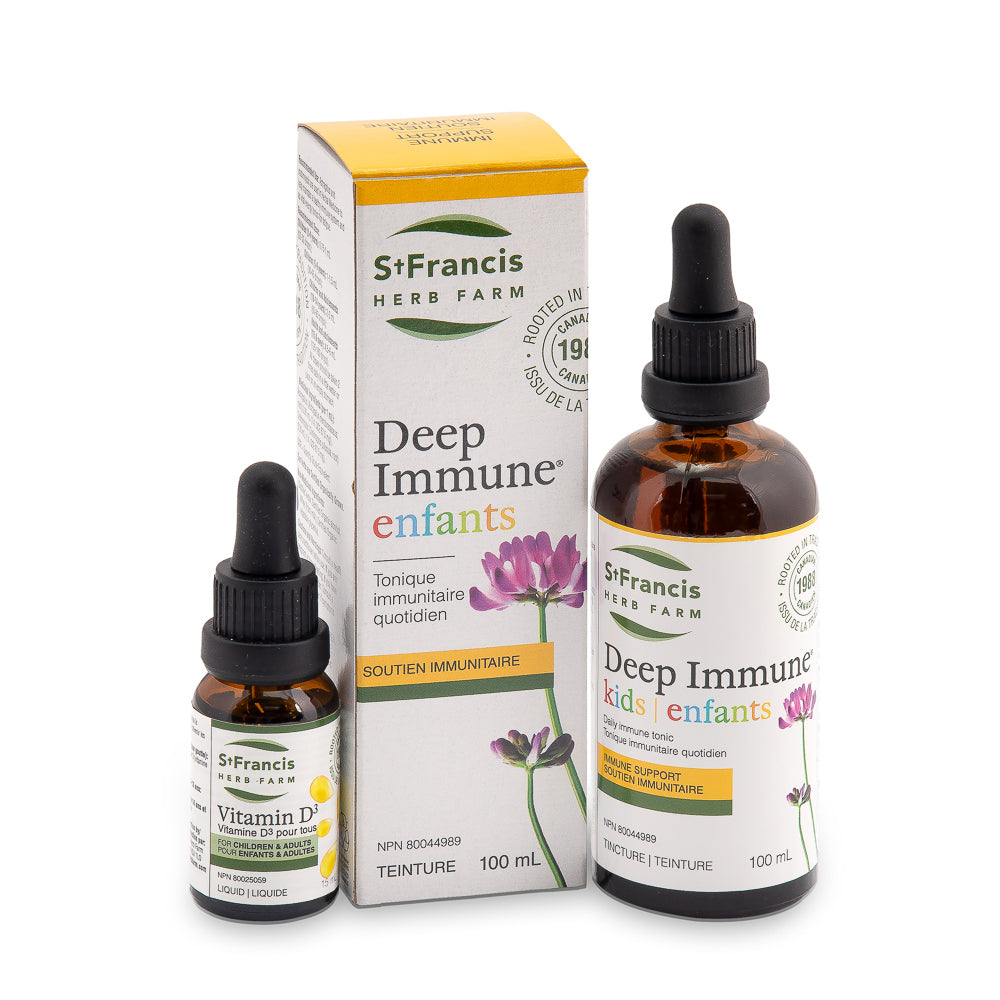 St. Francis Herb Farm Deep Immune Kids Formula Gift Package