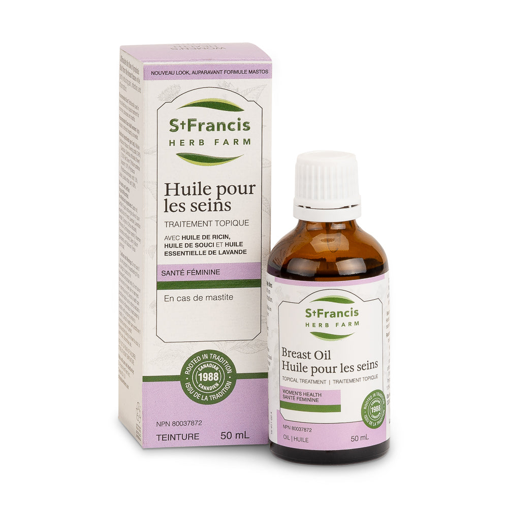 St Francis Herb Farm Breast Oil