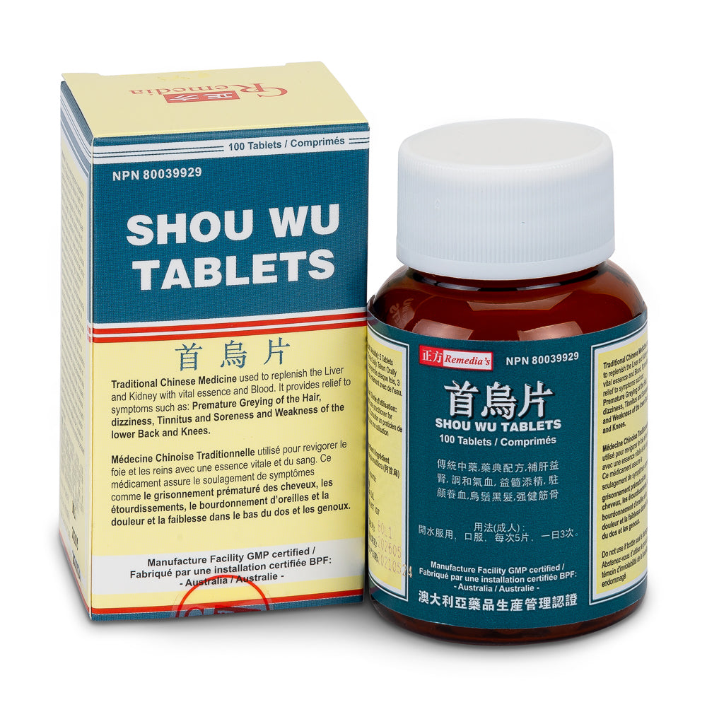 Shou Wu Tablets, 100 Tablets
