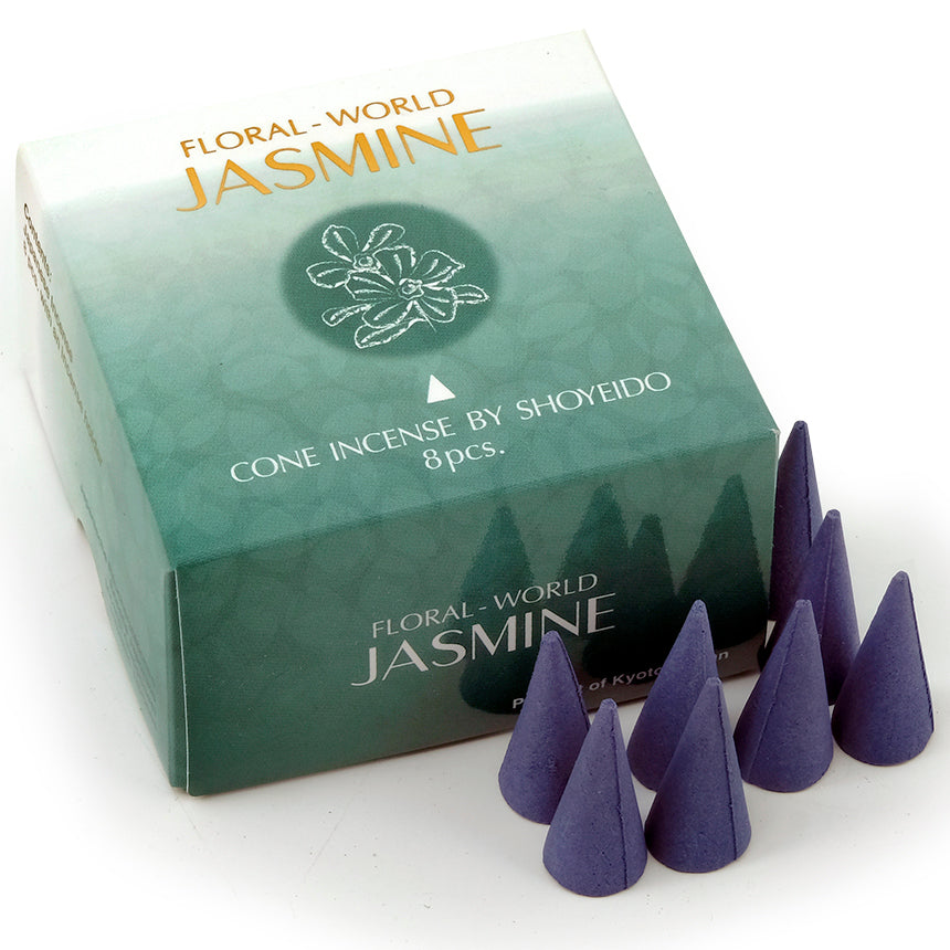 Shoyeido Floral World Incense Cones Jasmine