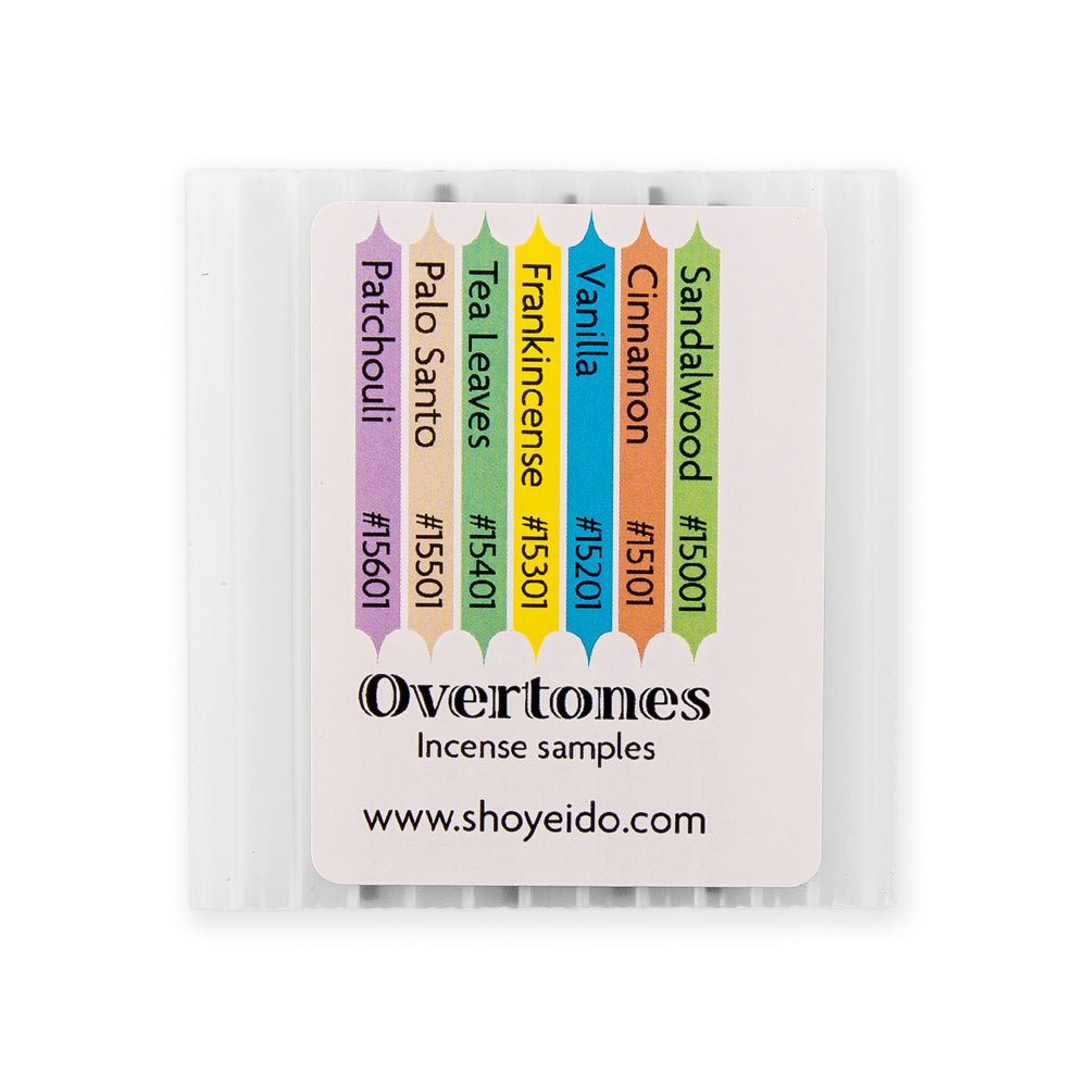 Shoyeido Overtones Sampler 7pcs