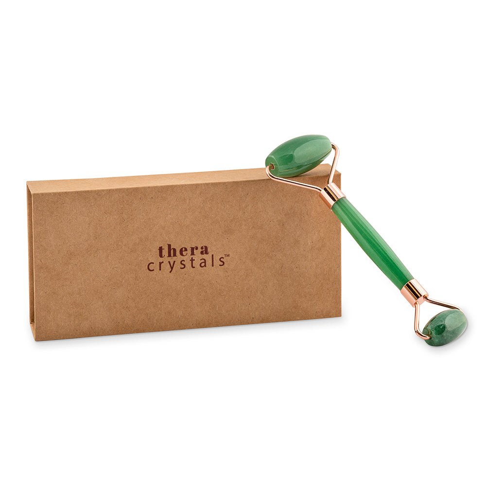 Green Aventurine Jade Facial Roller Thera Crystals®