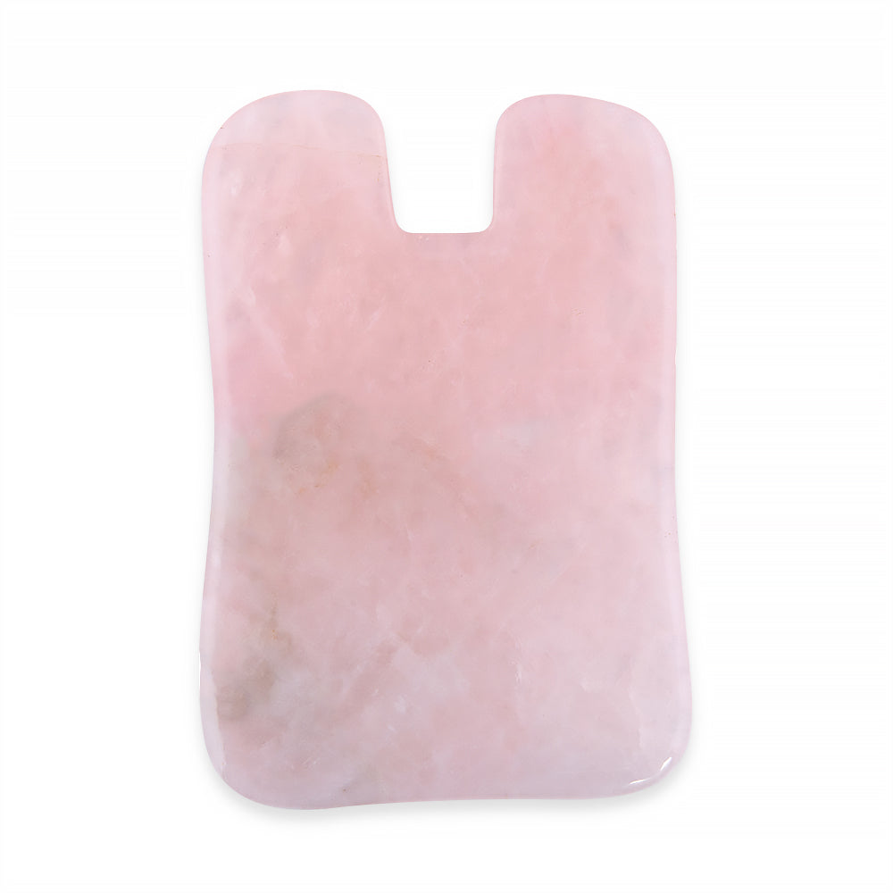 Rose Quartz Gua Sha (tooth shape) - Thera Crystals®