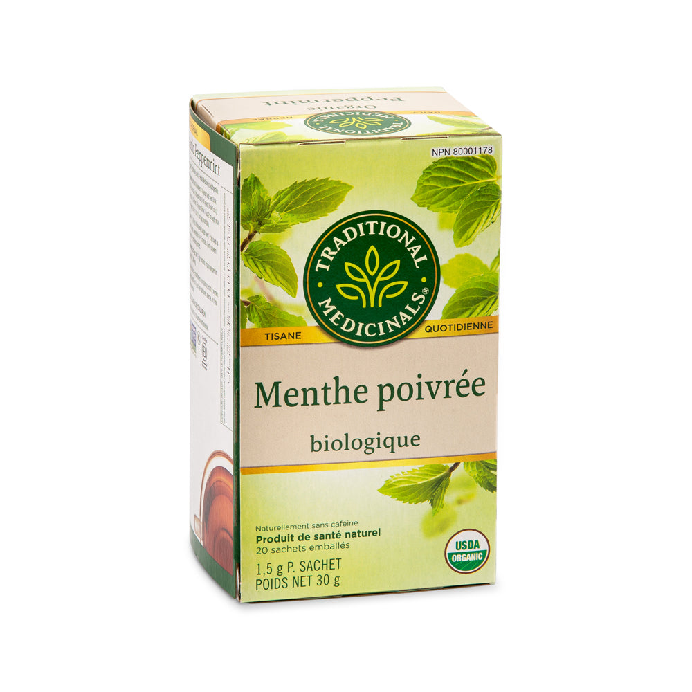 Traditional Medicinals Tea-Organic Peppermint 26g, 20 tea bags