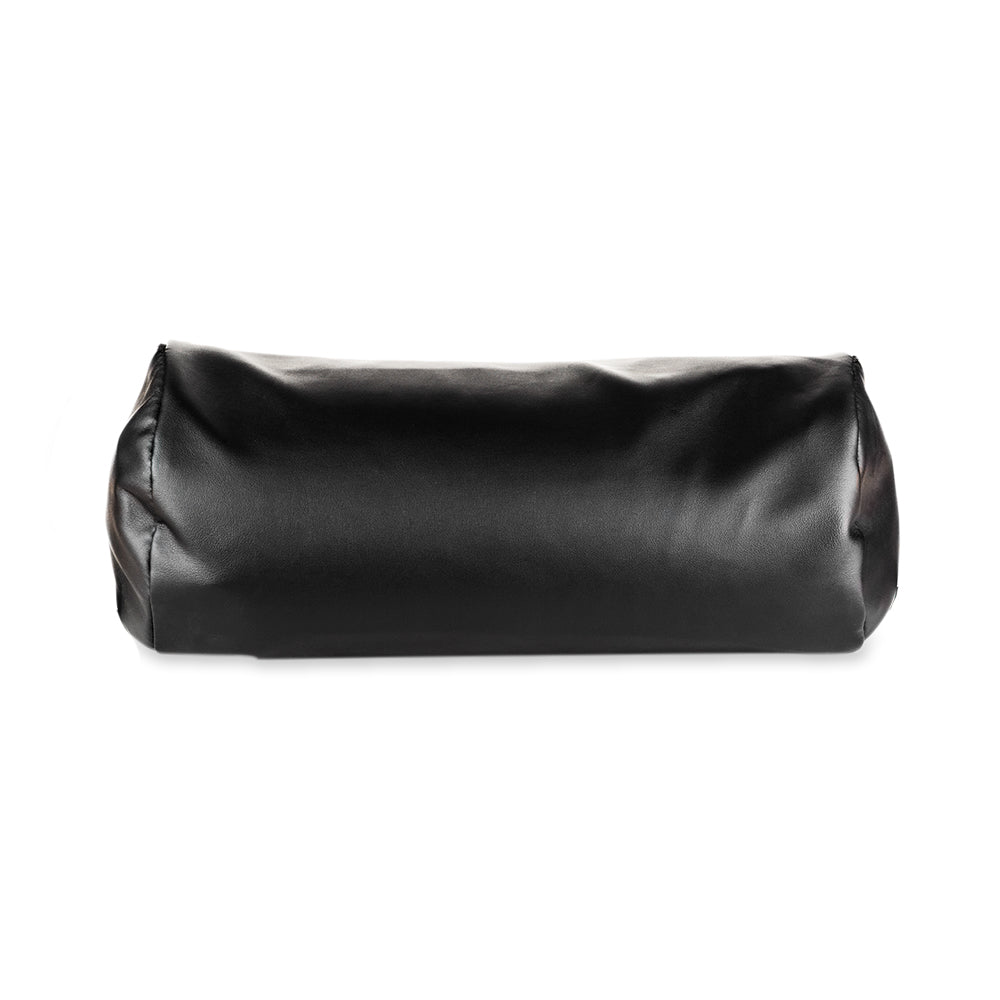 Vinyl PU leather Covered Buckwheat Hull Bolster 6"x13"