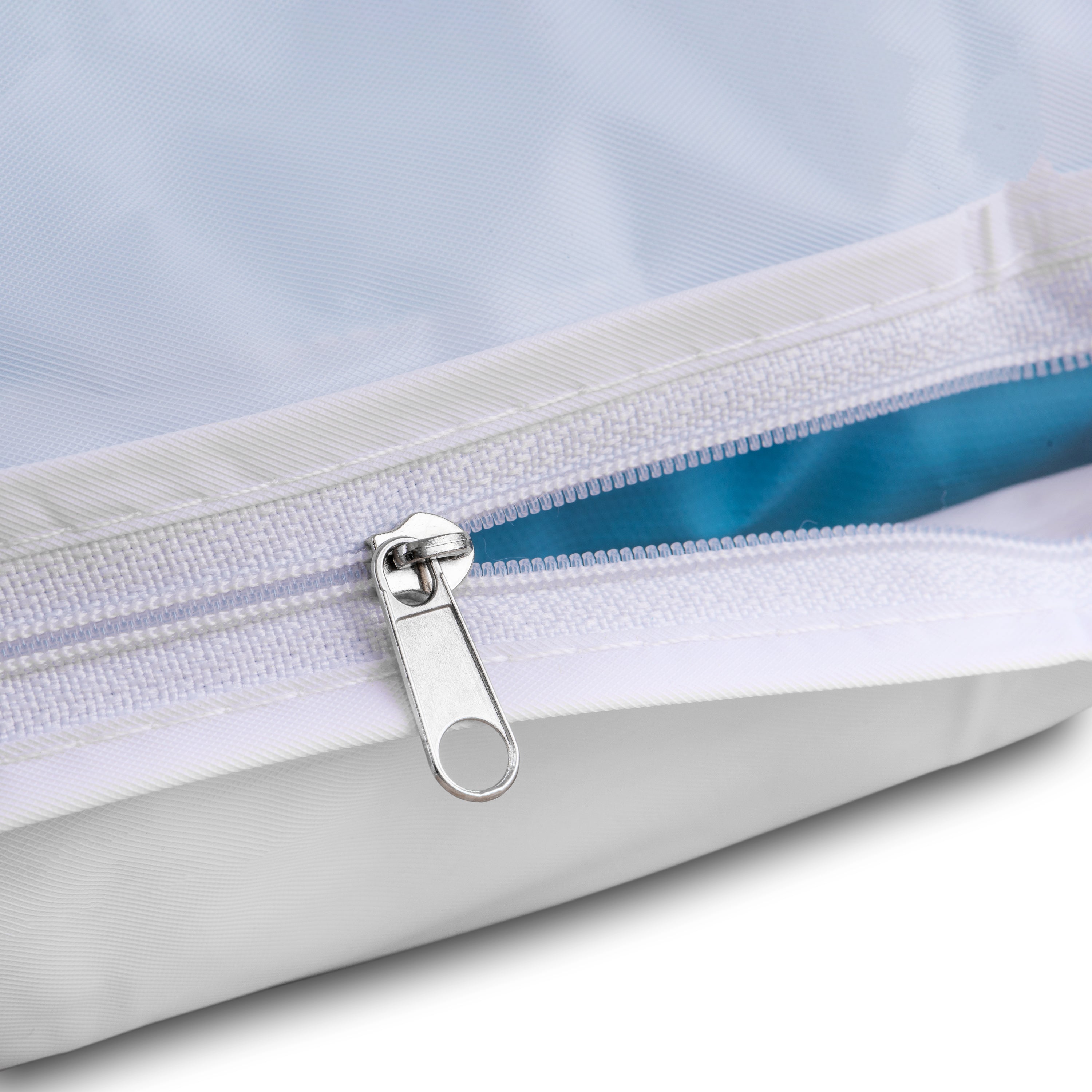 Plastified Vinyl Pillowcase (White)