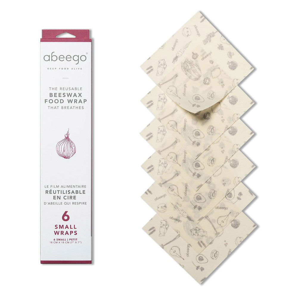 Abeego Small Beeswax food Wraps (6)