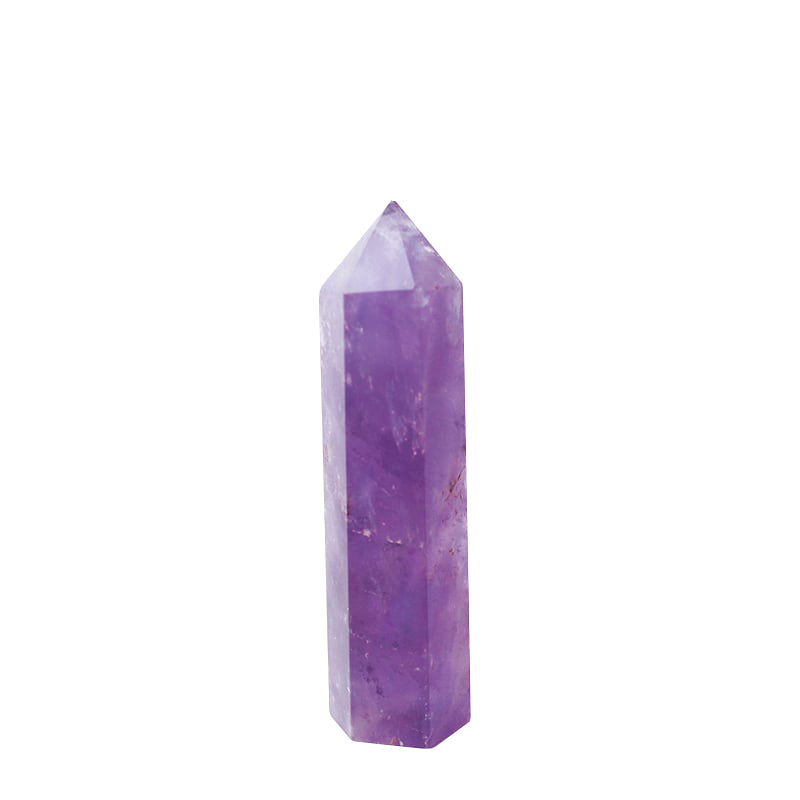 Amethyst Crystal Point for Acupressure