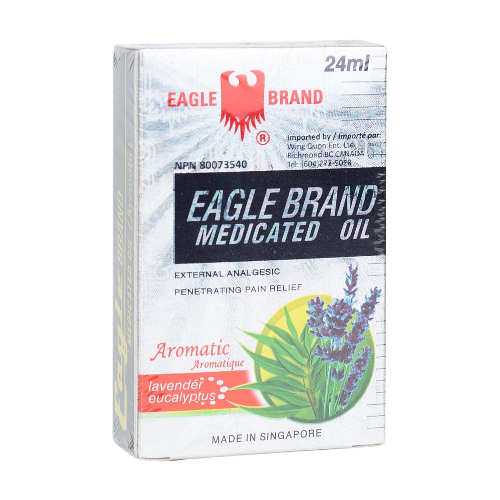 Eagle Brand Medicated Oil, Lavender and Eucalyptus