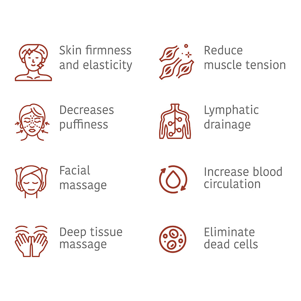 Rose Quartz Gua Sha Sculpture (Heart Shape) - Thera Crystals®