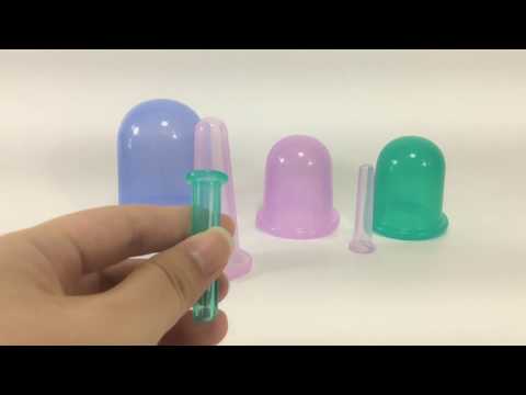 Natural Balance massage body Silicone Cupping Set 14 pcs