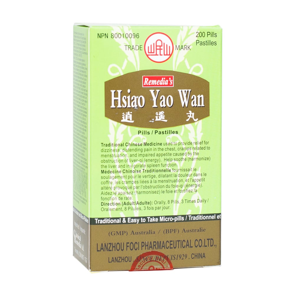 Chinese Herbs Hsiao Yao Wan (Xiao Yao Wan)