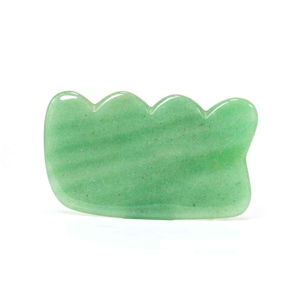 Jade Gua Sha (Wave shape) - Thera Crystals™