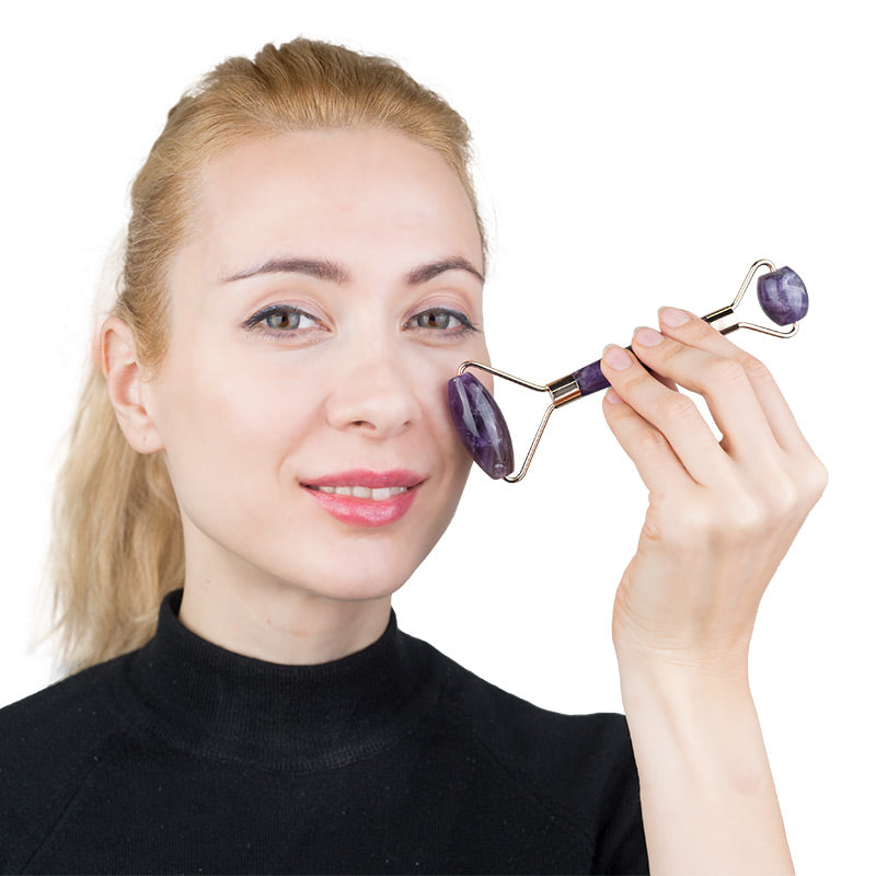 Amethyst Facial Roller Thera Crystals®