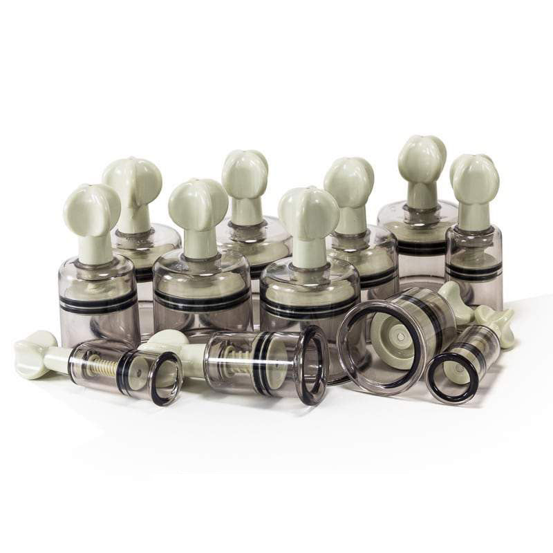 Twist-Top Plastic Cupping Set