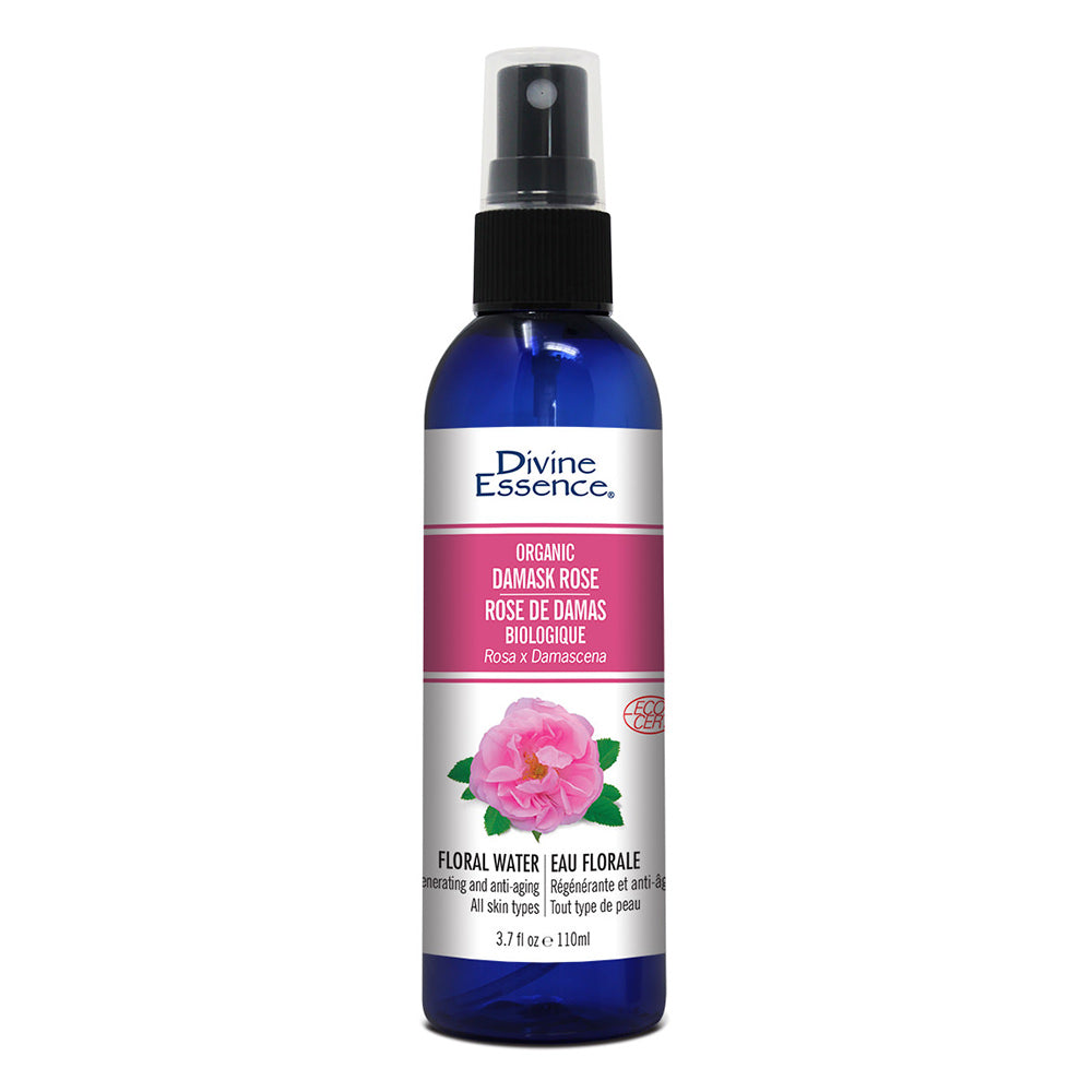 Damask Rose Floral Water Organic, 110ml DIVINE ESSENCE