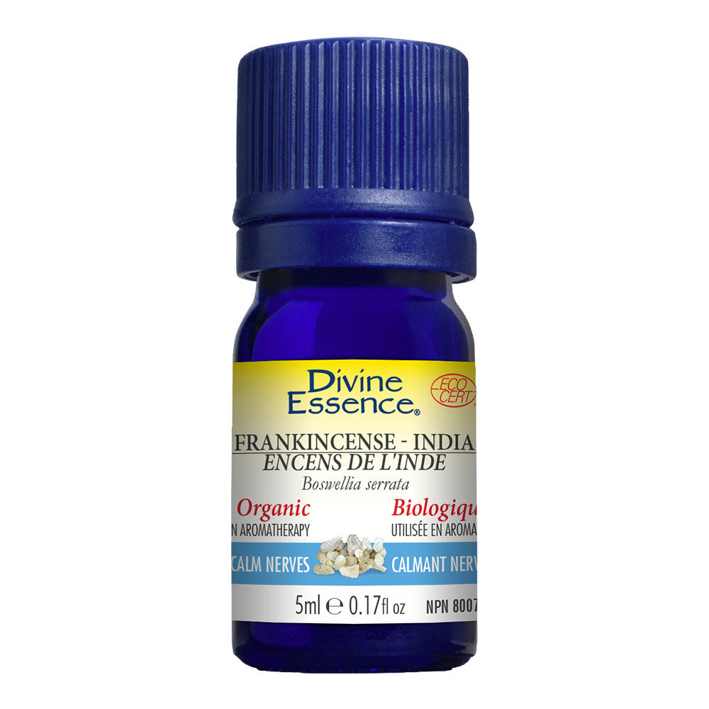 Frankincense (India) Organic Essential Oil 5ml, DIVINE ESSENCE