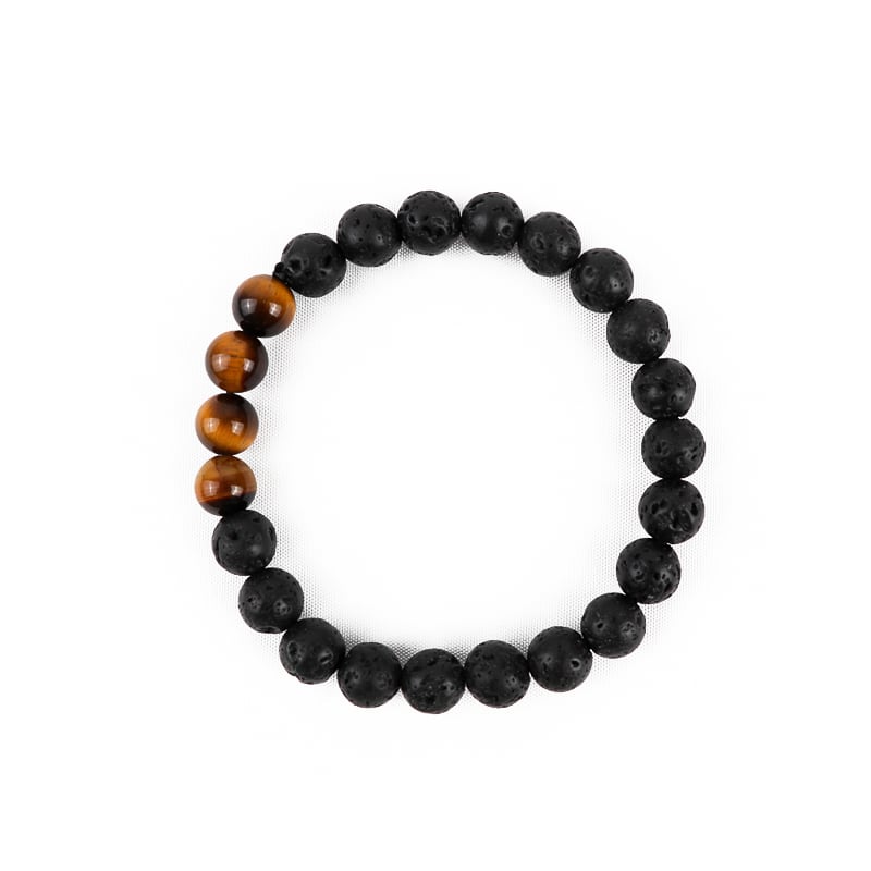 Lava Stone Diffuser Bracelet Set