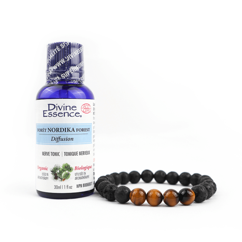 Lava Stone Diffuser Bracelet Set