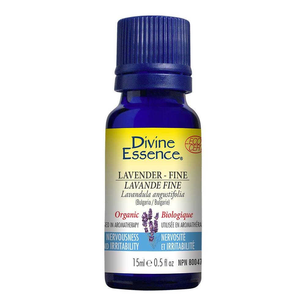 Lavender Fine Organic Essential Oil DIVINE ESSENCE